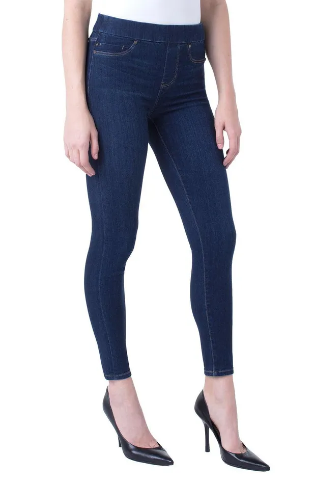Liverpool Los Angeles SIENNA ANKLE PULLON HIGH PERFORMANCE DENIM Griffith Super Dark Women SKINNY