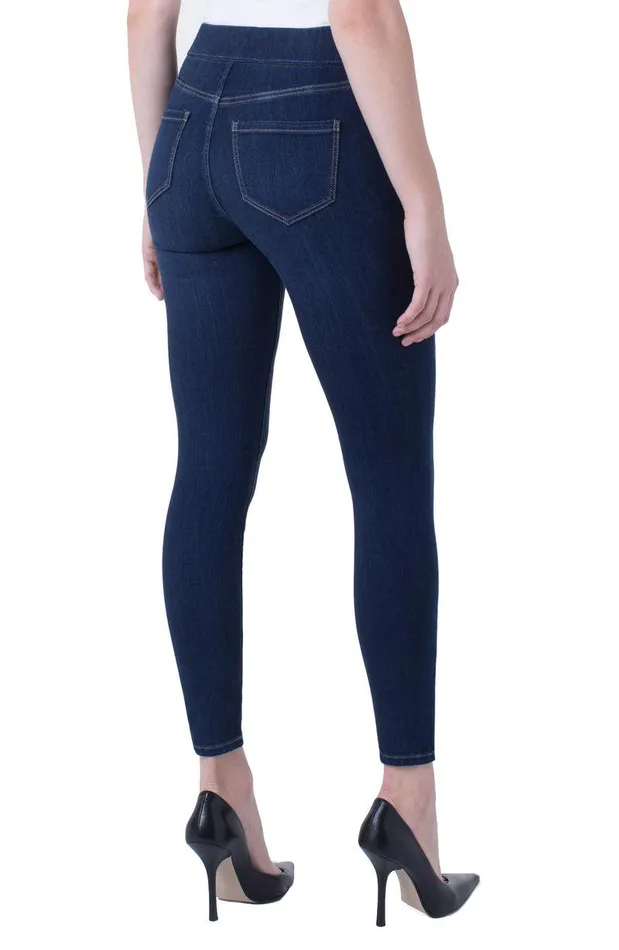 Liverpool Los Angeles SIENNA ANKLE PULLON HIGH PERFORMANCE DENIM Griffith Super Dark Women SKINNY