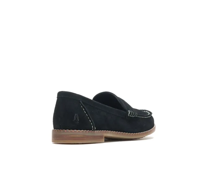Loafers Wren Loafer Black Suede Hush Puppies Women