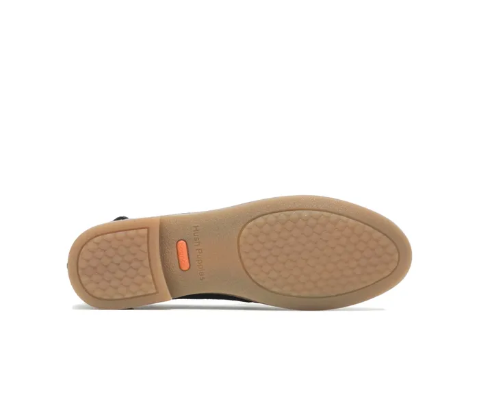 Loafers Wren Loafer Black Suede Hush Puppies Women