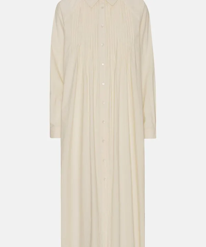 Long Dress 8211 Bleached Sand Clothing Ilse Jacobsen Dresses Long