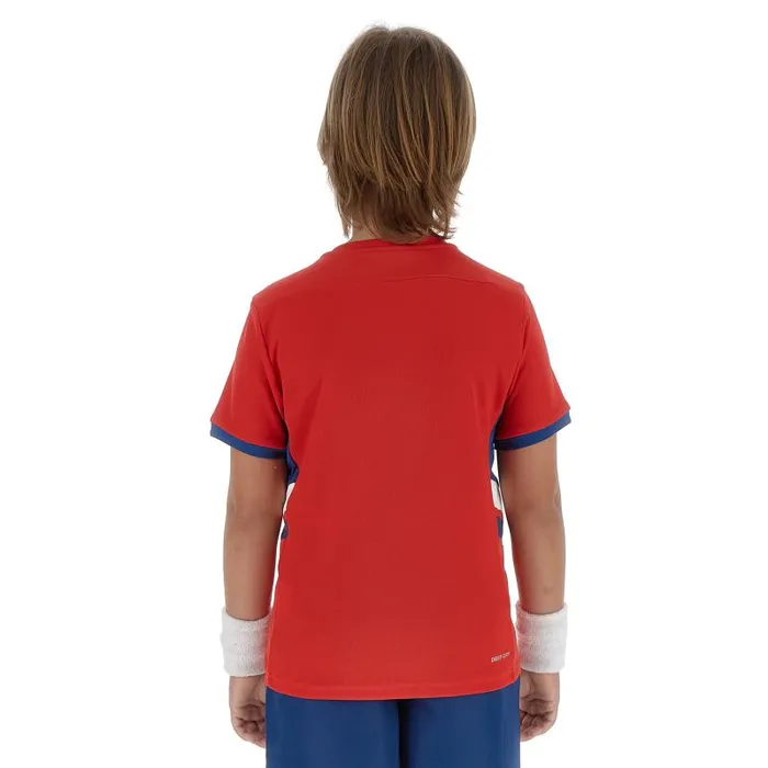 Lotto Sport Apparel ManWomanKids SQUADRA B III TEE Flame Red