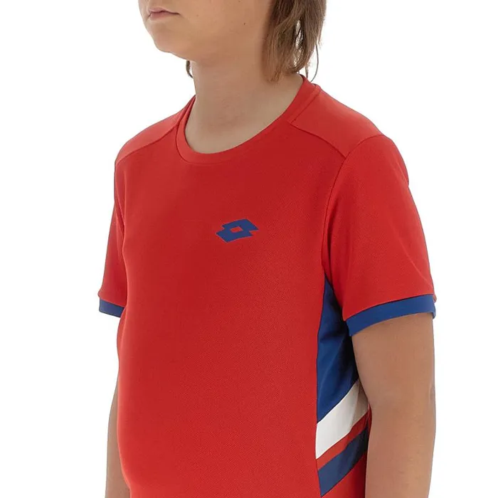 Lotto Sport Apparel ManWomanKids SQUADRA B III TEE Flame Red