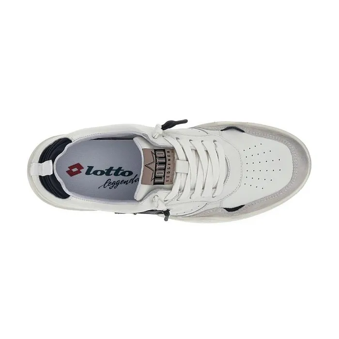 Lotto Sport Leggenda Man HOOP STARS RUB 2 Whiteall Black Lotto Sport Leggenda Man HOOP STARS RUB 2 Whiteall Black
