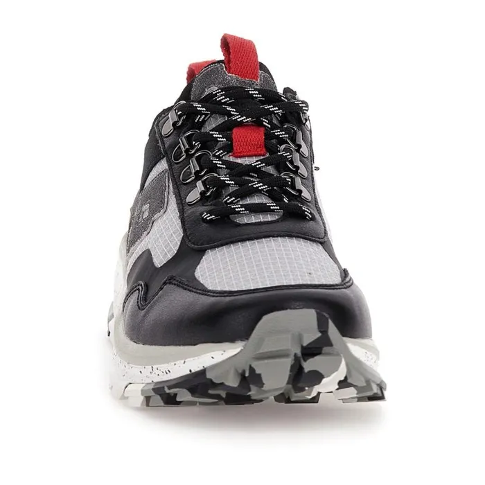 Lotto Sport Leggenda Man TOKYO FUJI SQUARE Cool Gray 7uall Black Lotto Sport Leggenda Man TOKYO FUJI SQUARE Cool Gray 7uall Black