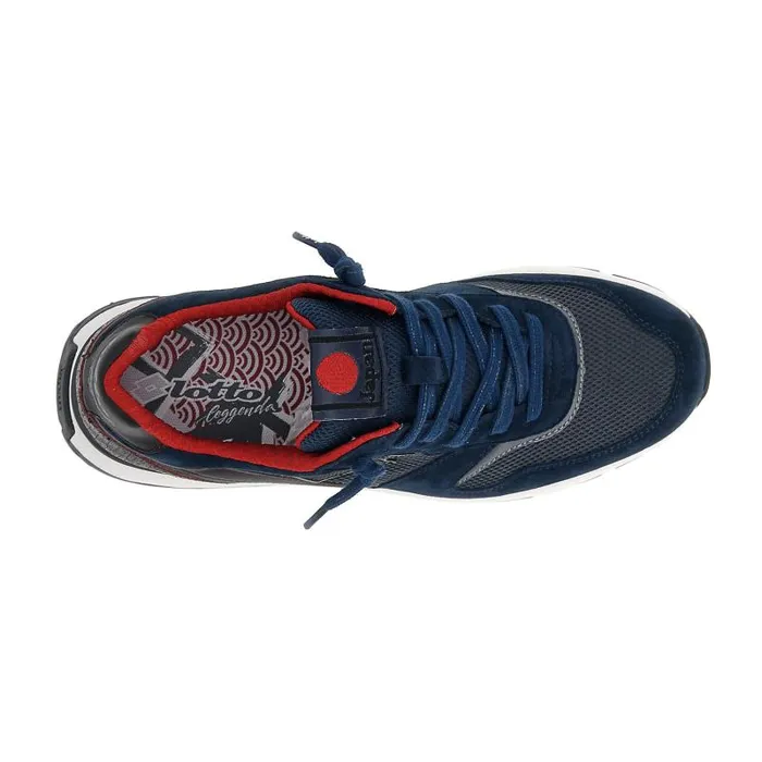 Lotto Sport Leggenda Man TOKYO GINZA Ocean Blueall Blackstormy Weather