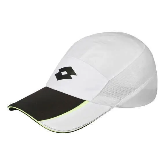 Lotto Sport Padel ManWoman TENNIS CAP Bright Whiteall Black