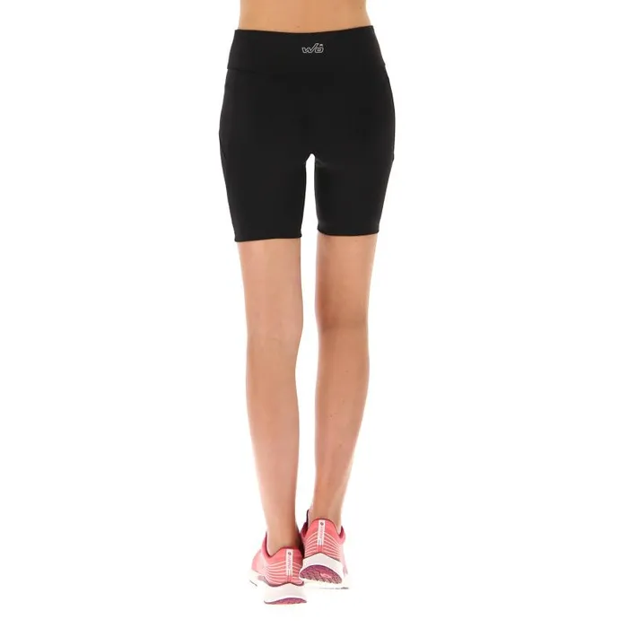 Lotto Sport Pants and Leggings WomanMan WORKOUT CICLISTA W All Black Lotto Sport Pants and Leggings WomanMan WORKOUT CICLISTA W All Black