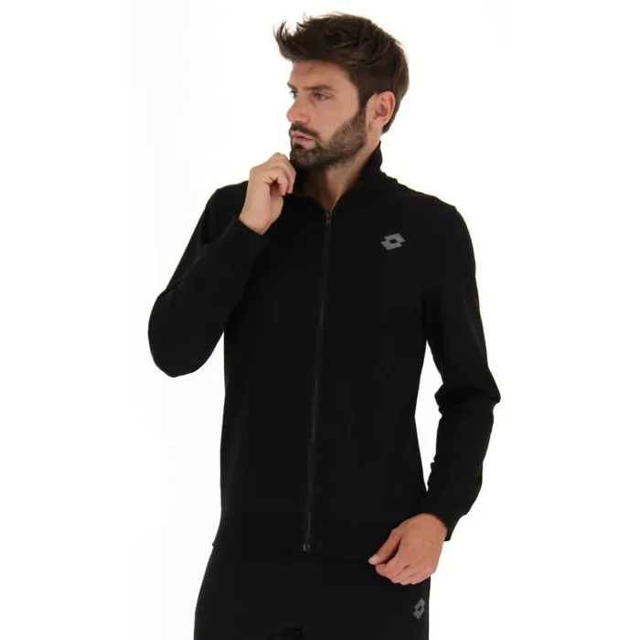 Lotto Sport Running And Training ManWoman MSC SWEAT FZ All Black