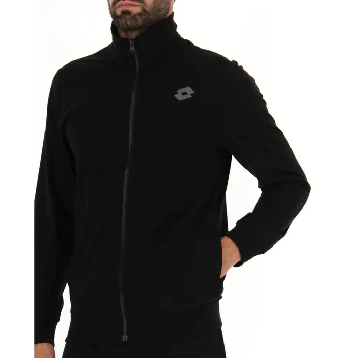 Lotto Sport Running And Training ManWoman MSC SWEAT FZ All Black Lotto Sport Running And Training ManWoman MSC SWEAT FZ All Black