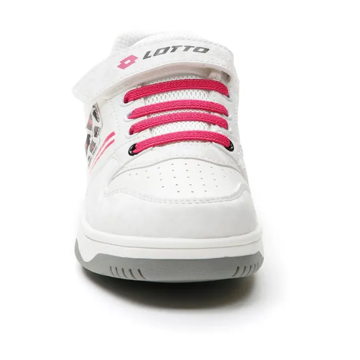Lotto Sport Sneakers Kids ROCKET AMF II LEOPARD CL S Whiteglamour Pinkall Black