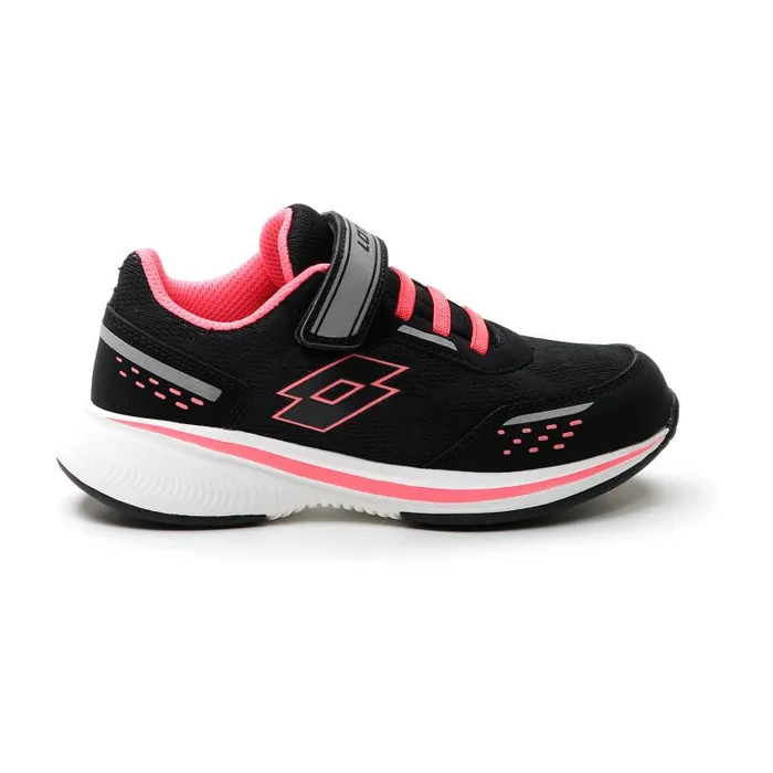 Lotto Sport Sneakers Kids SPEEDEVO 600 AMF CL S All Blackcool Gray 11cneon Magenta