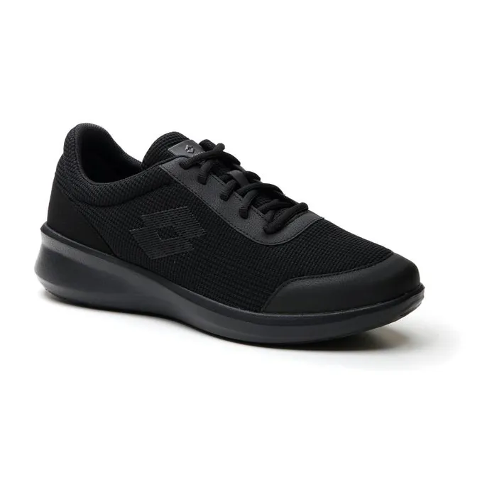 Lotto Sport Sneakers Man VERSO AMF III MSH All Black Lotto Sport Sneakers Man VERSO AMF III MSH All Black