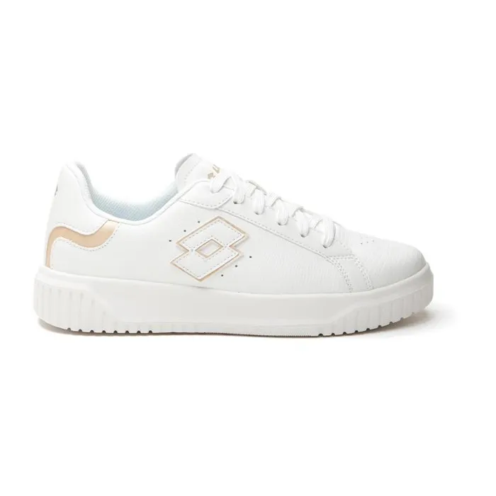 Lotto Sport Sneakers Woman VENUS AMF III SNK W Whitegolden Almond