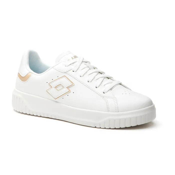 Lotto Sport Sneakers Woman VENUS AMF III SNK W Whitegolden Almond