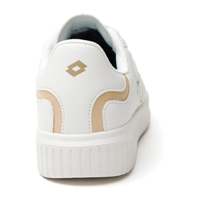 Lotto Sport Sneakers Woman VENUS AMF III SNK W Whitegolden Almond