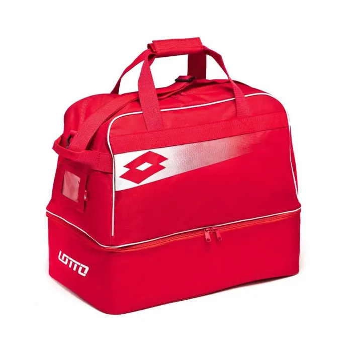 Lotto Sport Soccer KidsManWoman BAG SOCCER OMEGA JR II Flame Redall White