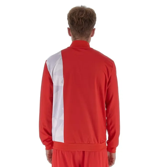 Lotto Sport Soccer Man MONZA 23 PRE GARA SWEAT FZ Flame Red Lotto Sport Soccer Man MONZA 23 PRE GARA SWEAT FZ Flame Red