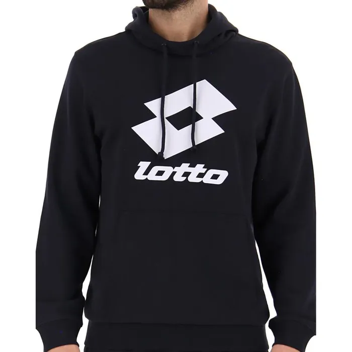 Lotto Sport Sweatshirts Man SMART II SWEAT HD FT Navy Blue