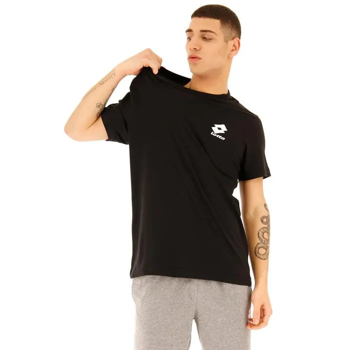 Lotto Sport TShirts Man TEE BS JS All Black
