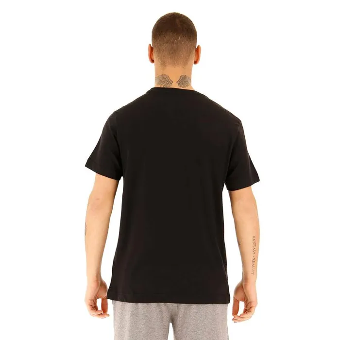 Lotto Sport TShirts Man TEE BS JS All Black Lotto Sport TShirts Man TEE BS JS All Black