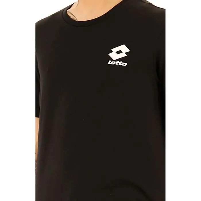 Lotto Sport TShirts Man TEE BS JS All Black Lotto Sport TShirts Man TEE BS JS All Black