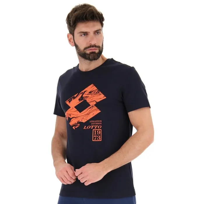 Lotto Sport TShirts Man TEE LOSANGA V Navy Blue
