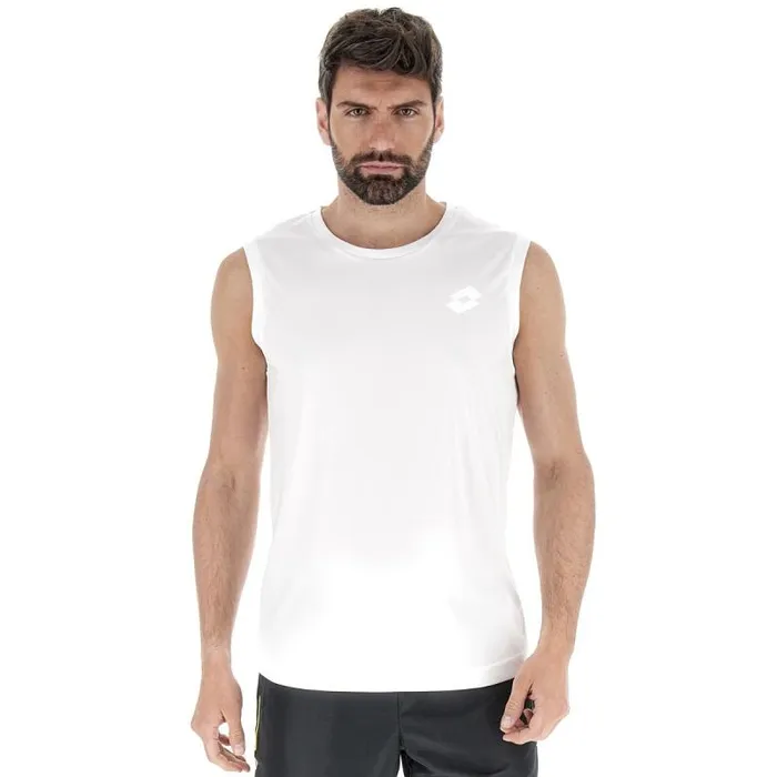Lotto Sport TShirts ManWoman MSP TEE SL II Bright White