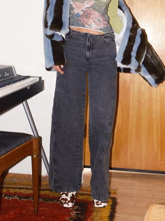 Magda Denim Pants Black Denim Lisa Says Gah Women