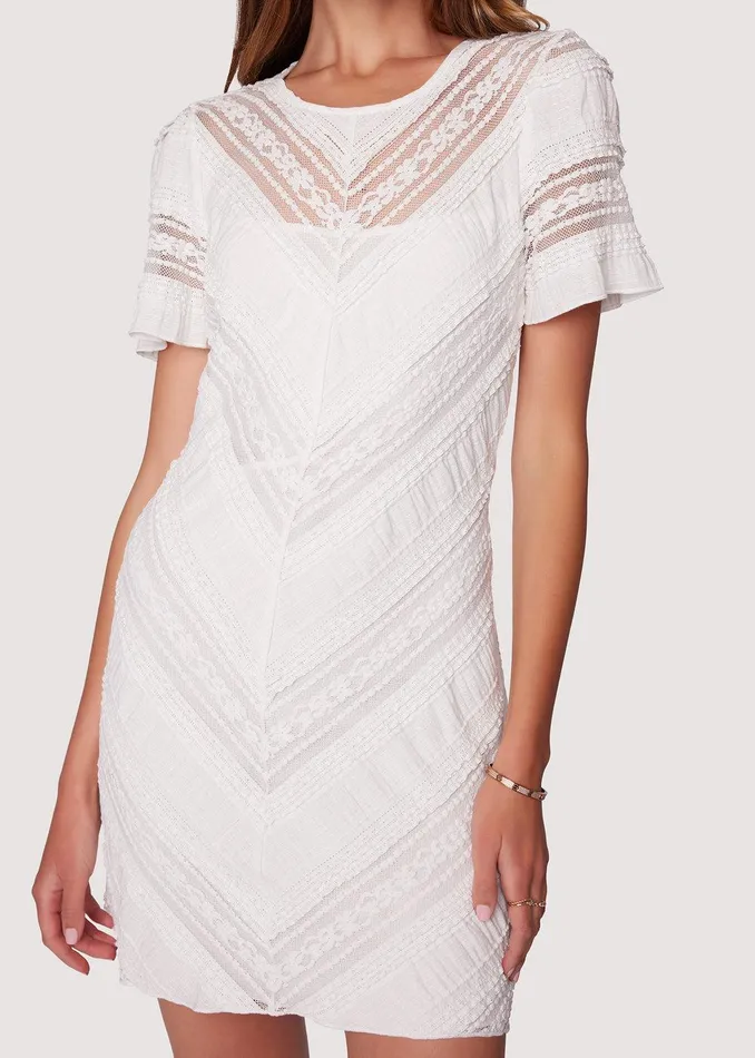 Magnolia Dreams Mini Dress Offwhite Women Lost Wander Dresses