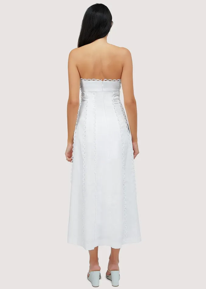 Majorca Breeze Maxi Dress Offwhite Women Lost Wander Dresses
