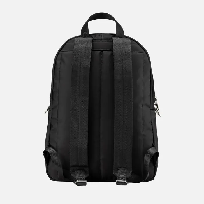 Man Geox Bags TRAVEGGY Z MAN Black Backpack Black