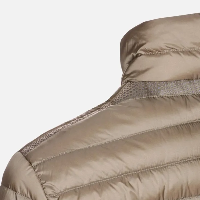 Man Geox Down Jackets WARRENS MAN Fallen Rock Short Down Jacket Fallen Rock