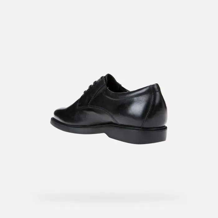 Man Geox Formal Shoes BRAYDEN 2FIT ABX C Waterproof Shoes Black Man Geox Black