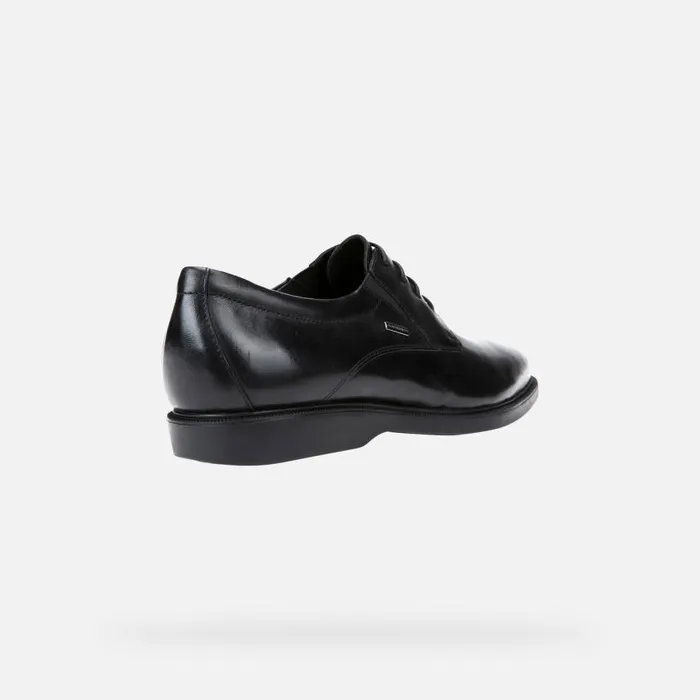 Man Geox Formal Shoes BRAYDEN 2FIT ABX C Waterproof Shoes Black Man Geox Black