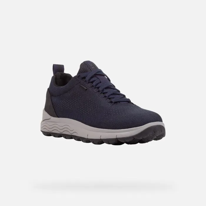 Man Geox Sneakers SPHERICA 4X4 B ABX Waterproof Shoes Navy Man Geox Navy