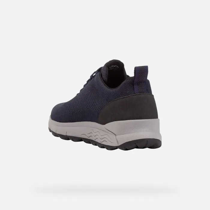 Man Geox Sneakers SPHERICA 4X4 B ABX Waterproof Shoes Navy Man Geox Navy