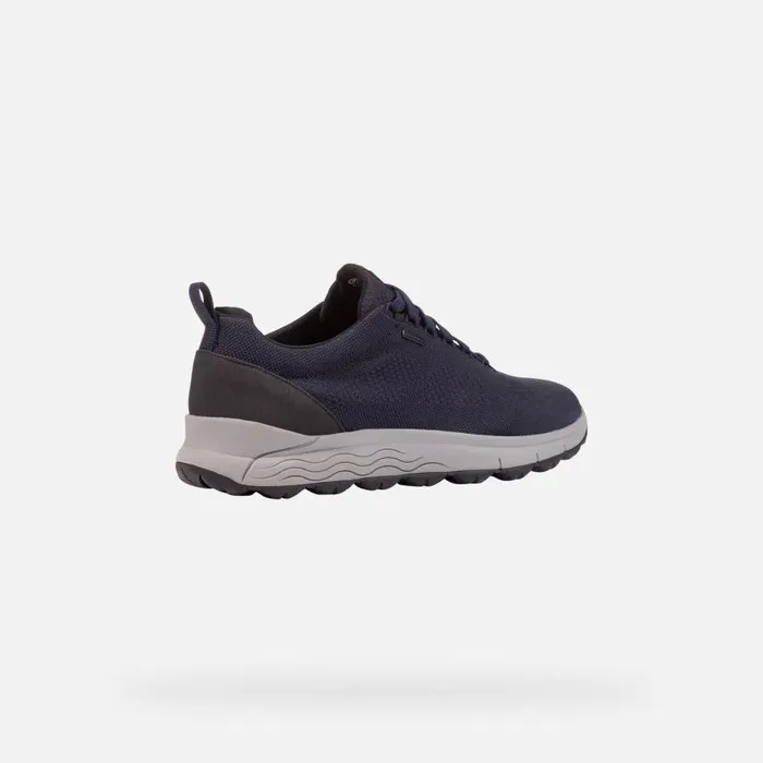 Man Geox Sneakers SPHERICA 4X4 B ABX Waterproof Shoes Navy Man Geox Navy