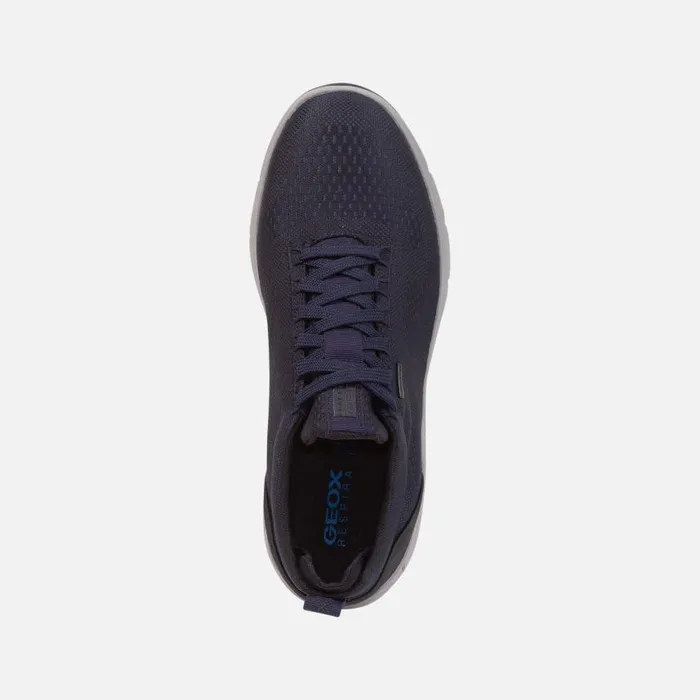 Man Geox Sneakers SPHERICA 4X4 B ABX Waterproof Shoes Navy Man Geox Navy
