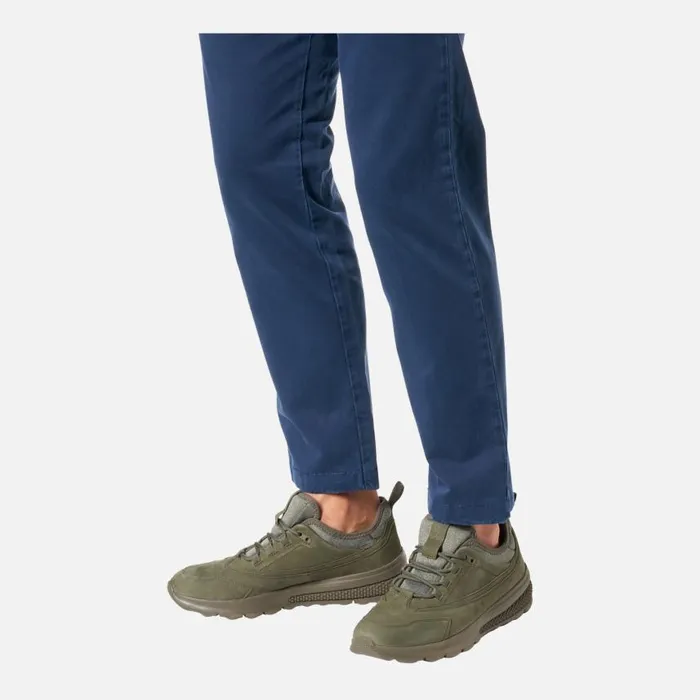 Man Geox Sneakers SPHERICA ACTIF MAN Military Low Top Sneakers Military