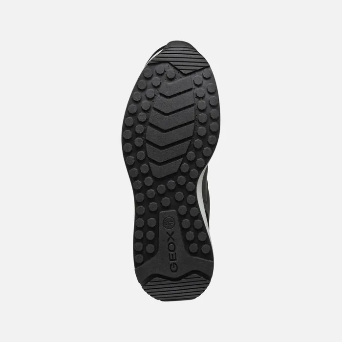 Man Geox Sneakers VOLPIANO MAN Black Low Top Sneakers Black