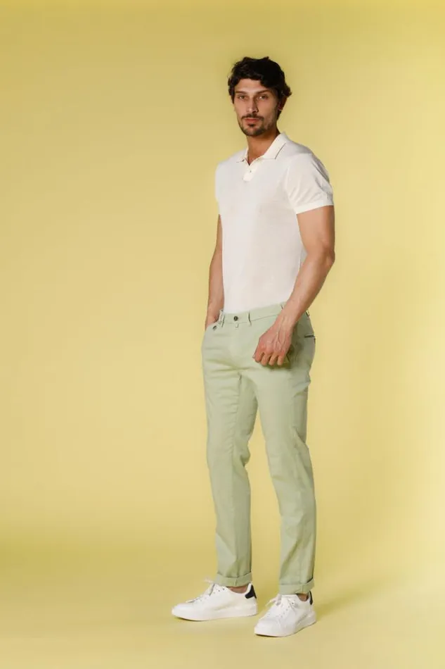 Man Torino Prestige Chino Pants In Stretch Satin With Ribbons Slim Mason039s Pants