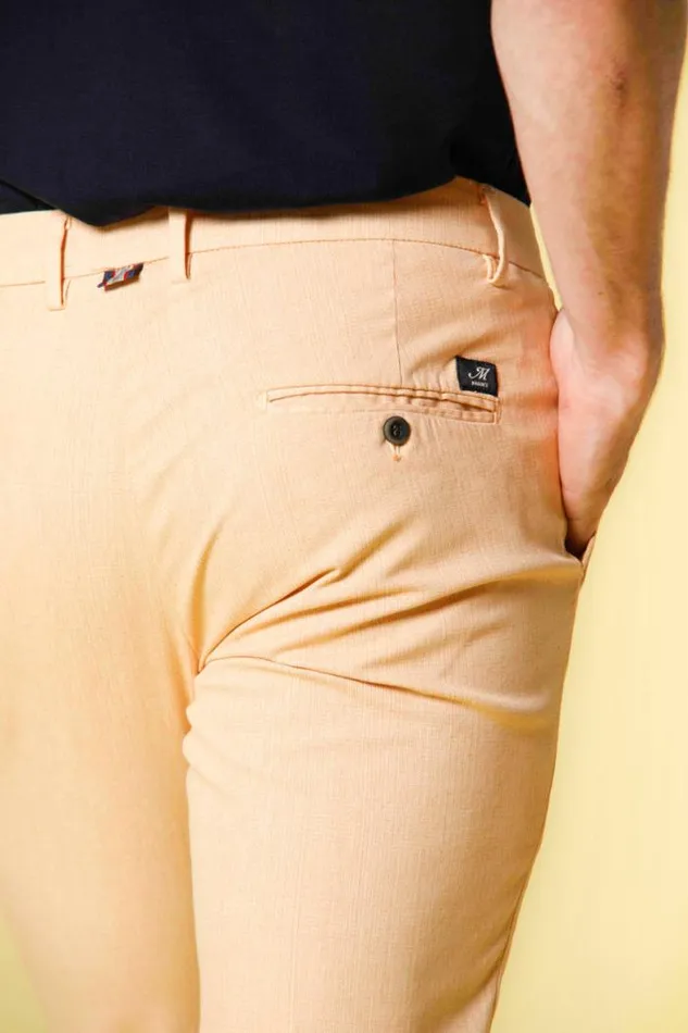 Man Torino Style Chino Pants In Cotton With Faded Wales Print Slim Mason039s Pants