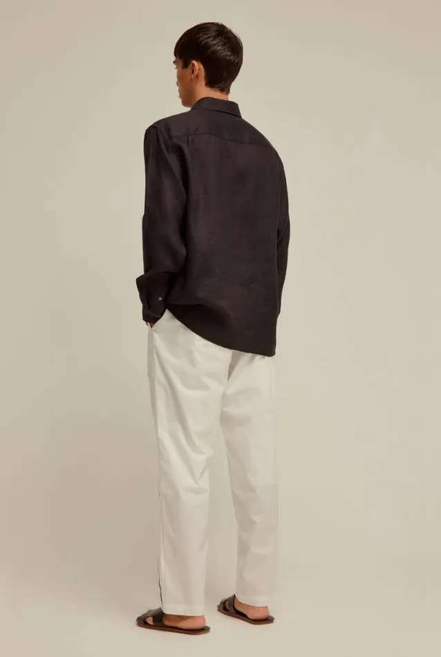 Man Venroy Pants Printed Relaxed Poplin Pant