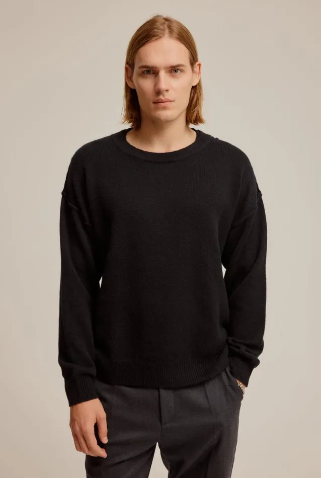 Man Venroy Pants Tapered Wool Trouser