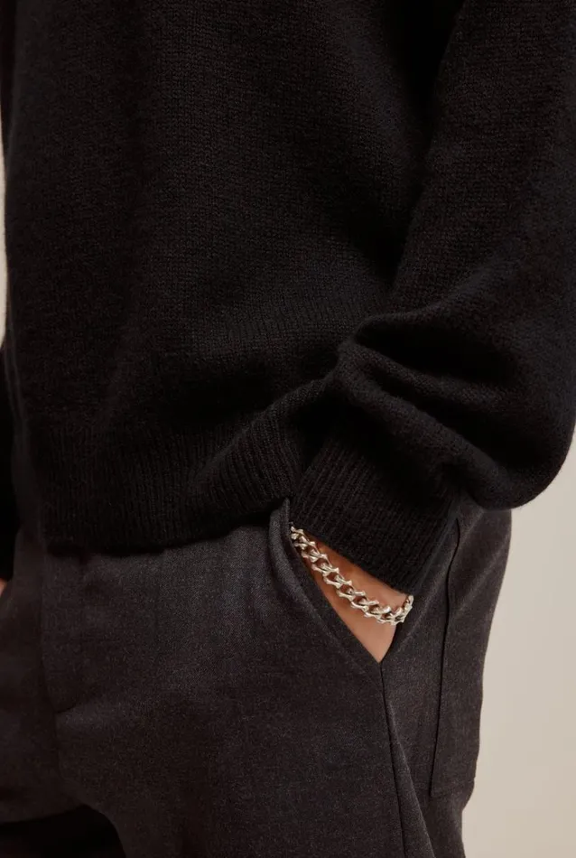 Man Venroy Pants Tapered Wool Trouser