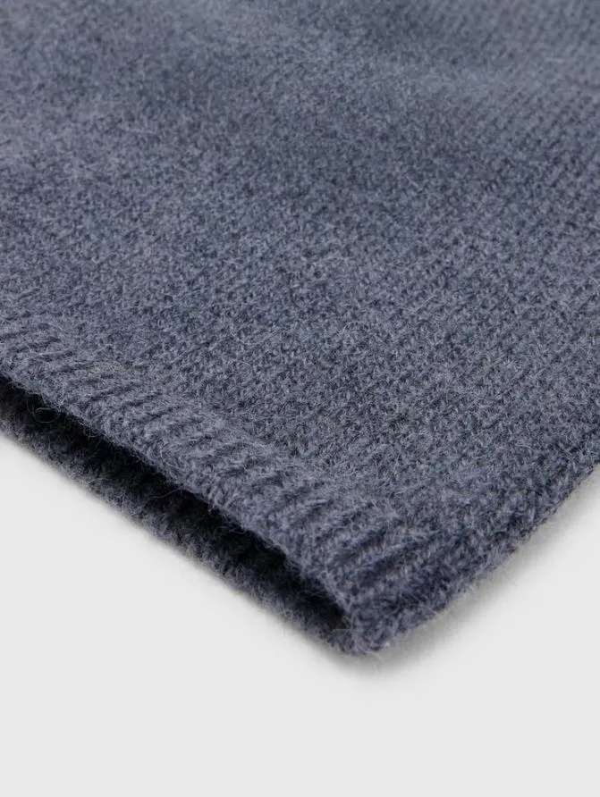 MARCO BEANIE Dk Steel Htr Accessories John Varvatos Hats And Gloves