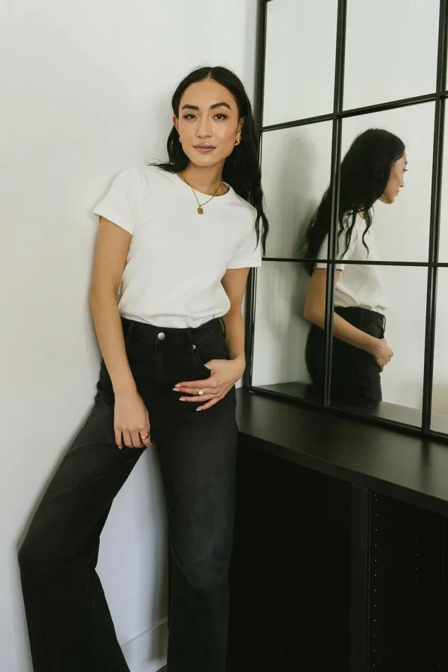 Mckenna TShirt In White White Women Bohme Tees and Tanks