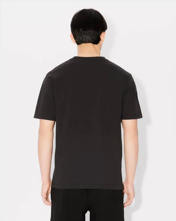 Men 039Boke Flower039 Tshirt In Cotton Black Kenzo Tshirts And Polos