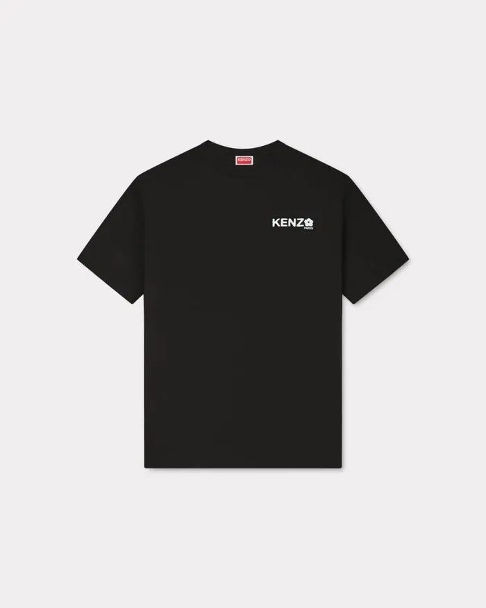 Men 039Boke Flower 20039 Tshirt In Cotton Black Kenzo Tshirts And Polos